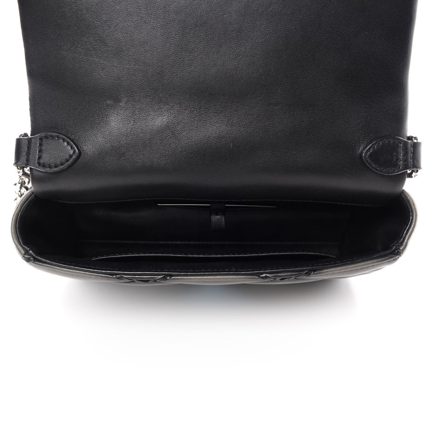 Lambskin Malletage GO-14 PM Charcoal