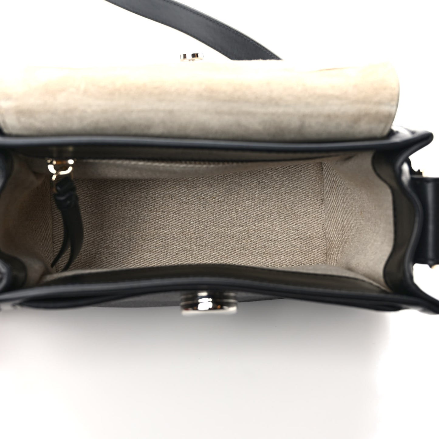 Calfskin Mini Tess Day Bag Black