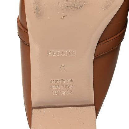 Hermes Goatskin Oz Mules 41 Palissandre 6 of 8