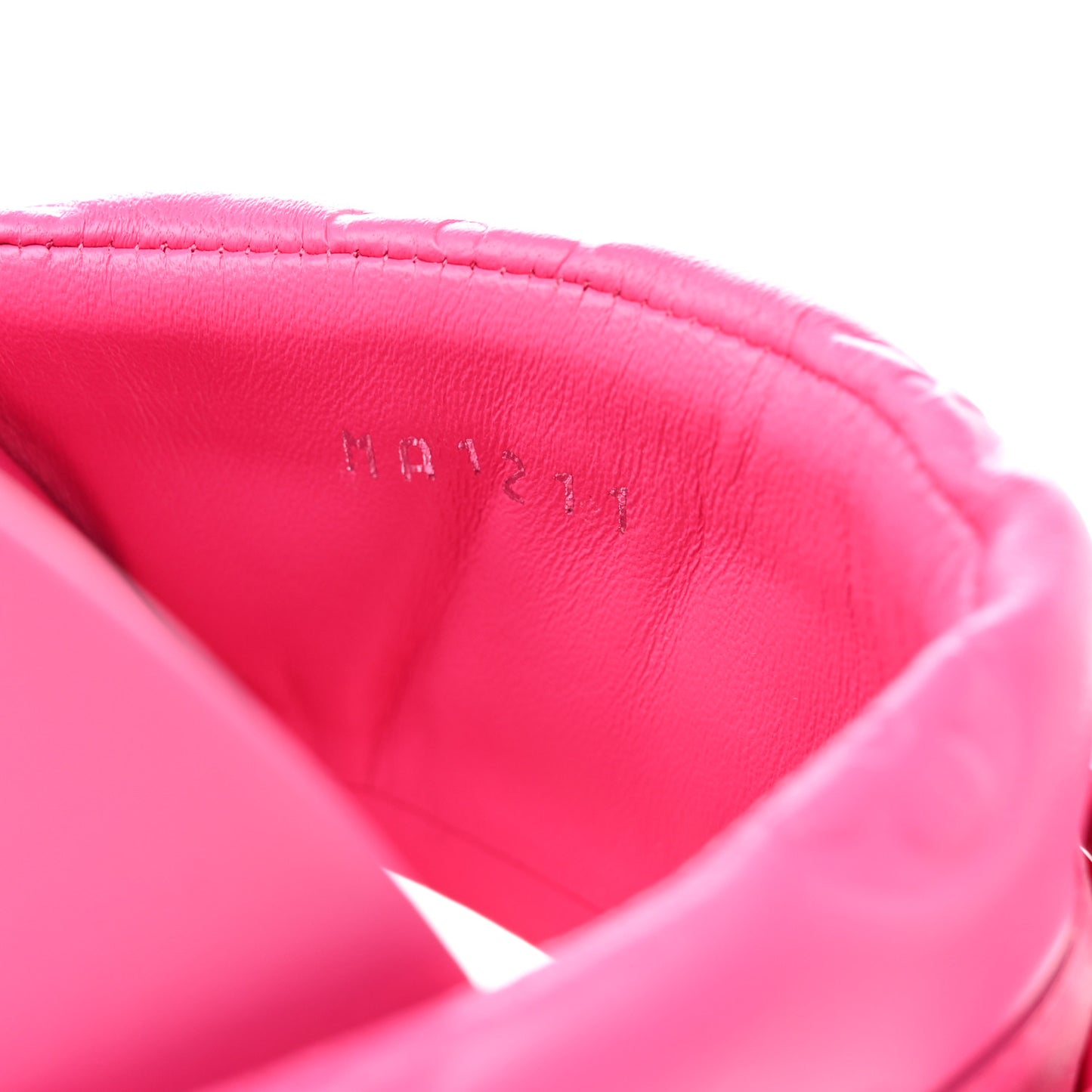 Calfskin Embossed Monogram Sunset Flat Comfort Mule 37 Pink