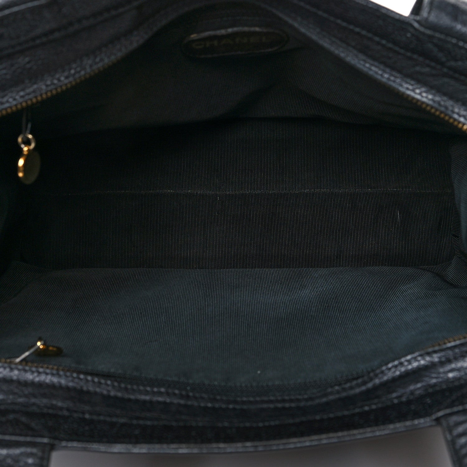 Chanel Caviar CC Tote Black 5 of 14