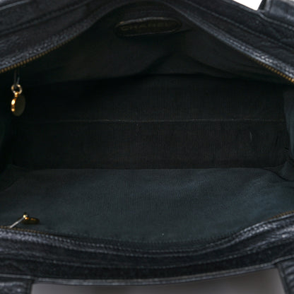 Chanel Caviar CC Tote Black 5 of 14