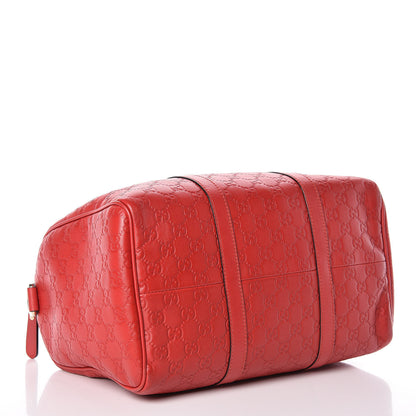 Gucci Guccissima Vitello Tender Medium Joy Boston Sporting Red 4 of 13