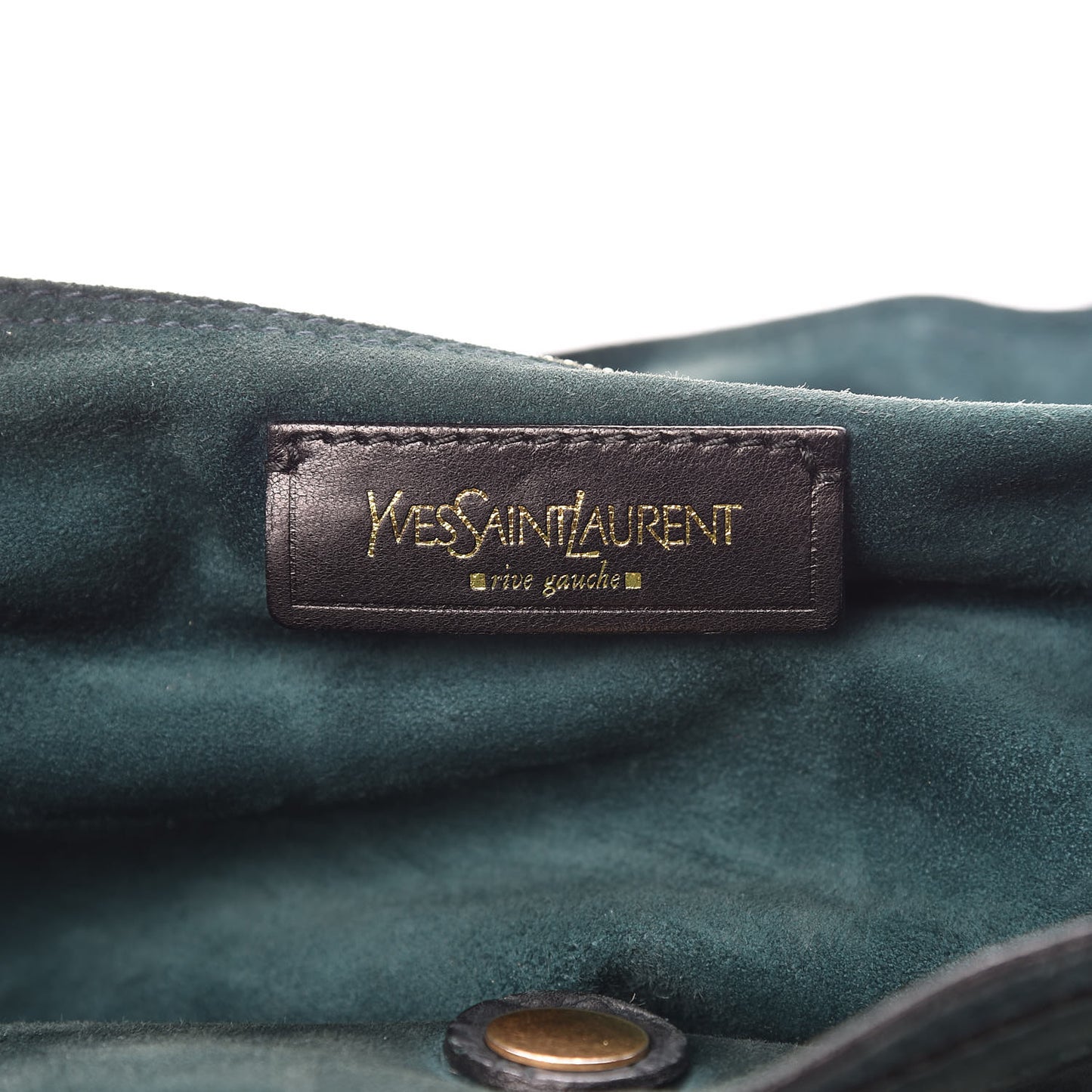 Nubuck Croc Embossed Large Muse Two Green