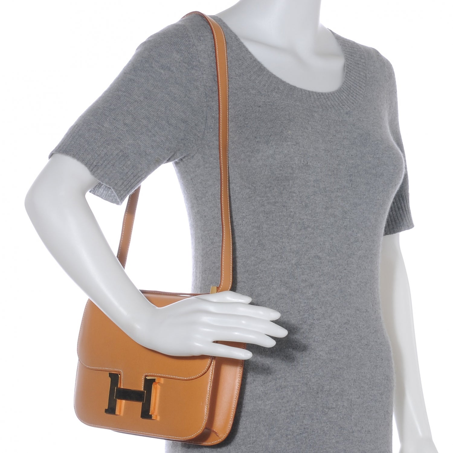 Hermes Vache Natural Constance 23 2 of 9