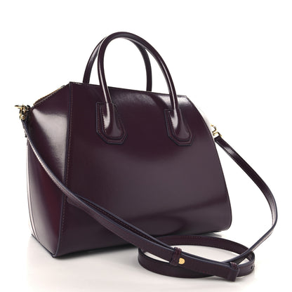 Givenchy Shiny Lord Calfskin Small Antigona Oxblood Red 3 of 10