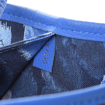 Louis Vuitton Monogram Articles de Voyage Ikat Neverfull MM Grand Blue 7 of 14