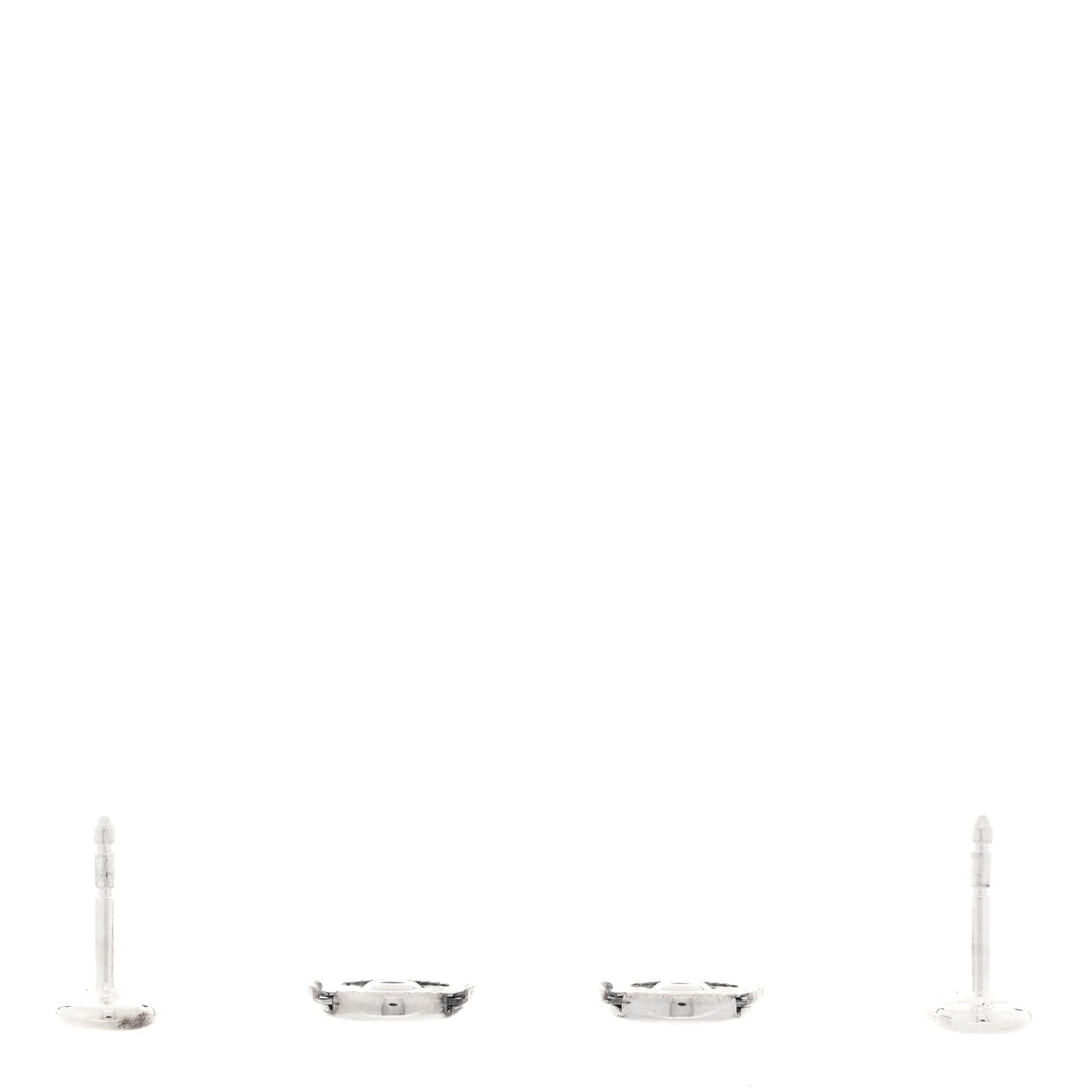 Hermes Sterling Silver TPM Farandole Earrings 3 of 5