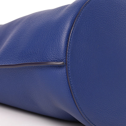 Celine Supple Grained Calfskin Big Bag Bucket Cobalt 10 of 11