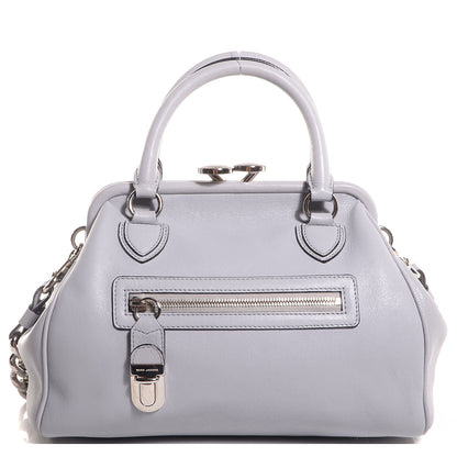 Marc Jacobs Lambskin Manhattan Mini Stam Grey 1 of 10