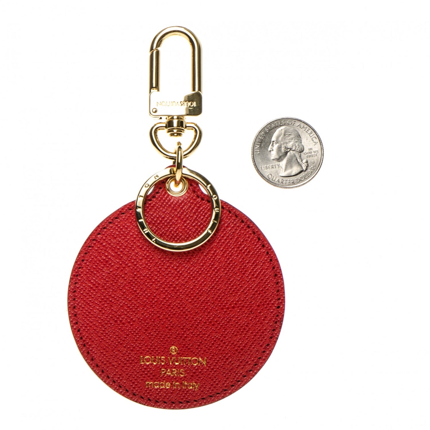Monogram Illustre Multi V Bag Charm Key Ring