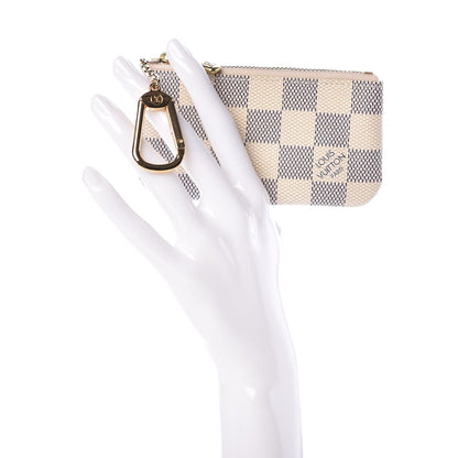Louis Vuitton Damier Azur Key Pouch 2 of 7
