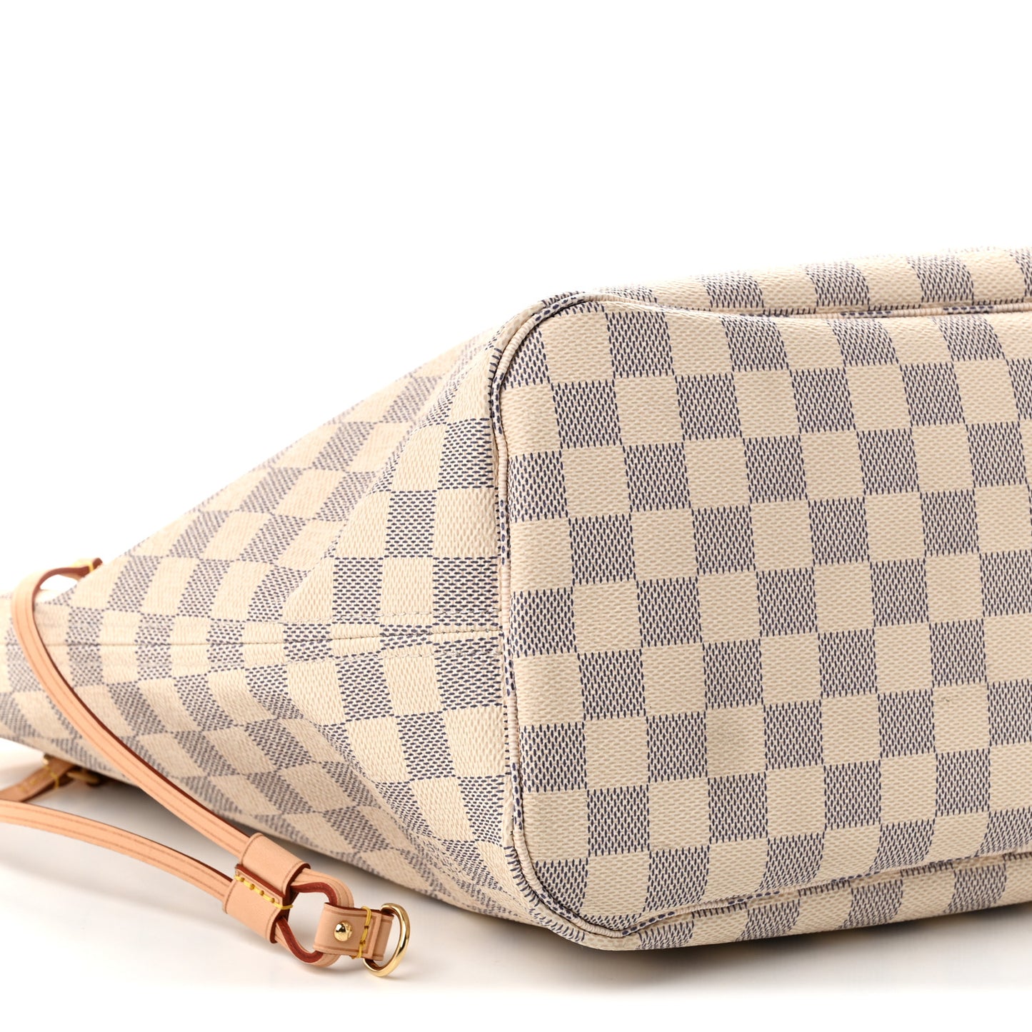 Damier Azur Neo Neverfull MM Rose Ballerine
