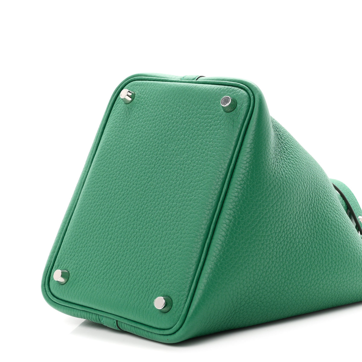 Hermes Taurillon Clemence Picotin Lock 18 PM Vert Vertigo 10 of 11