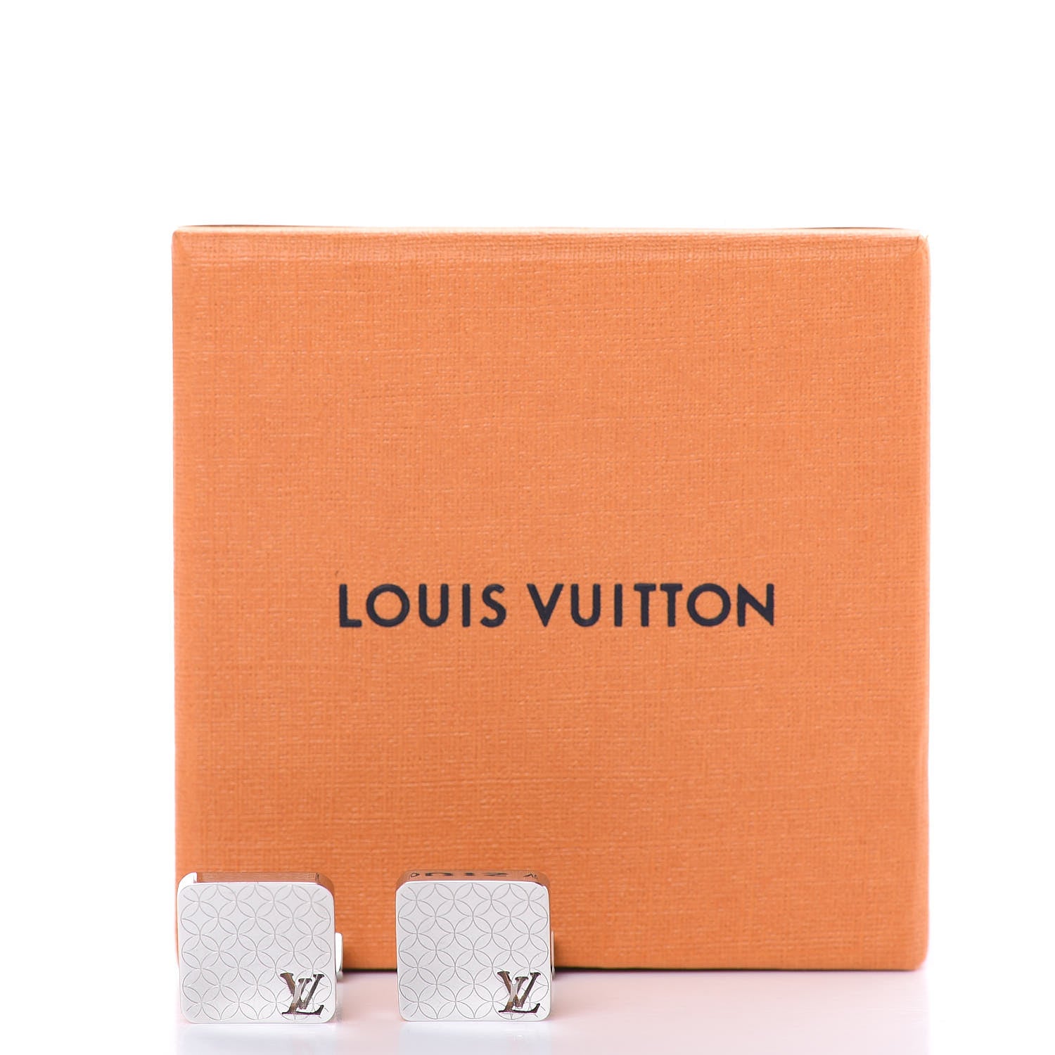 Louis Vuitton Steel Champs Elysees Cufflinks 5 of 5