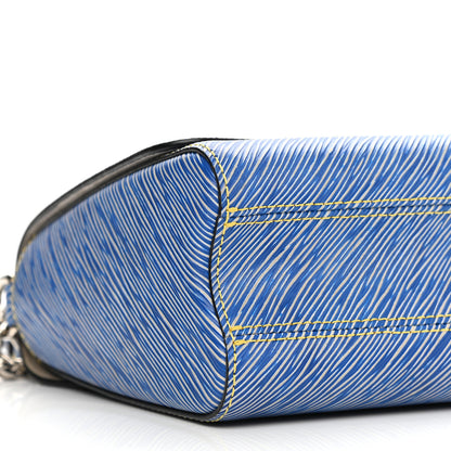Louis Vuitton Epi Twist Shoulder Bag MM Denim Light 8 of 10