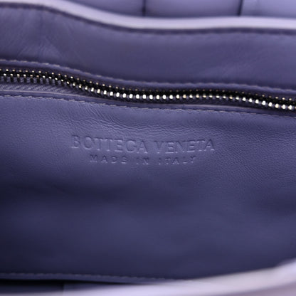 Bottega Veneta Lambskin Maxi Intreccio Padded Chain Cassette Crossbody Bag Lavender 6 of 10