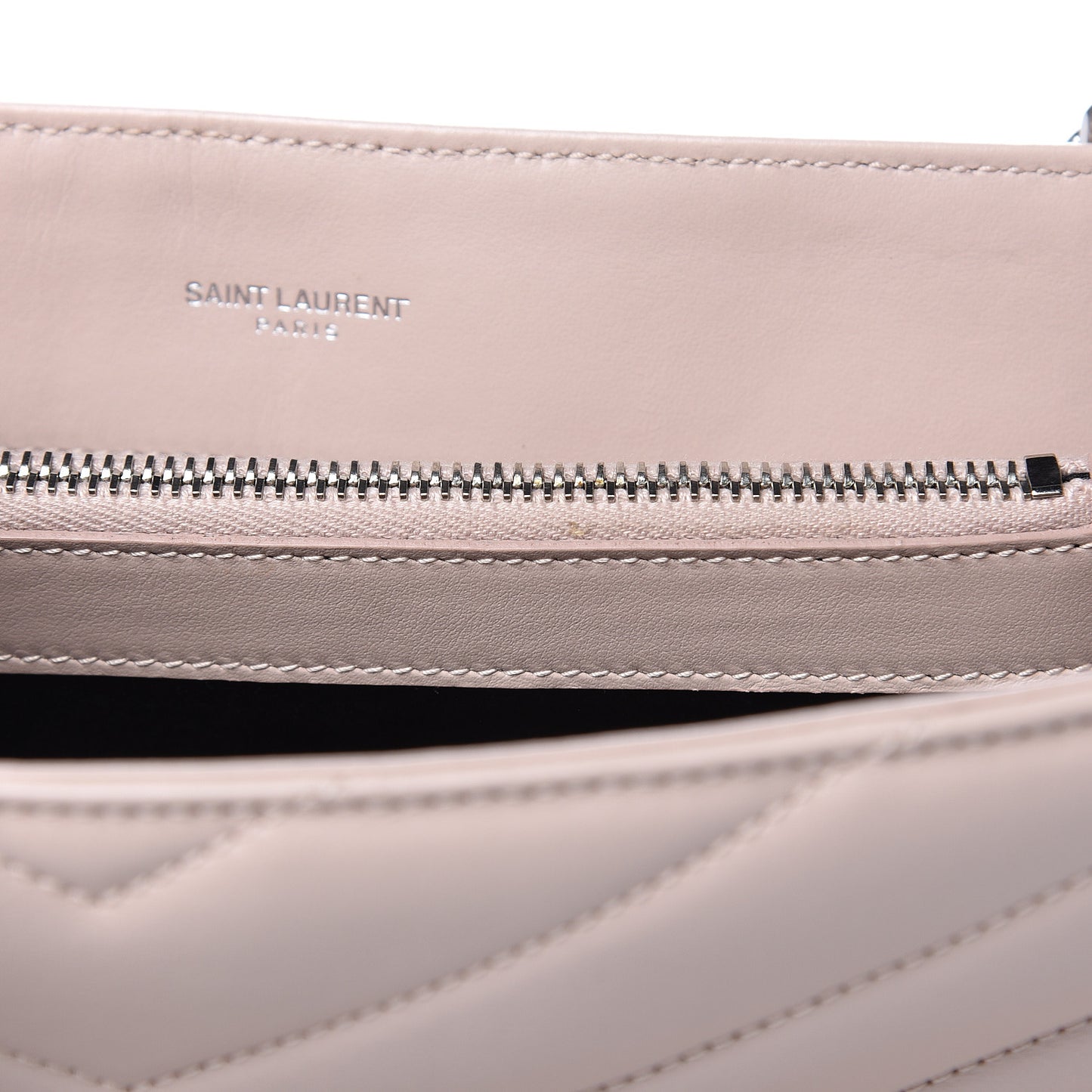 Calfskin Y Quilted Monogram Medium Loulou Chain Satchel Rose Antic