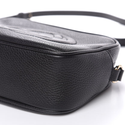 Gucci Pebbled Calfskin Small Soho Disco Bag Black 9 of 11