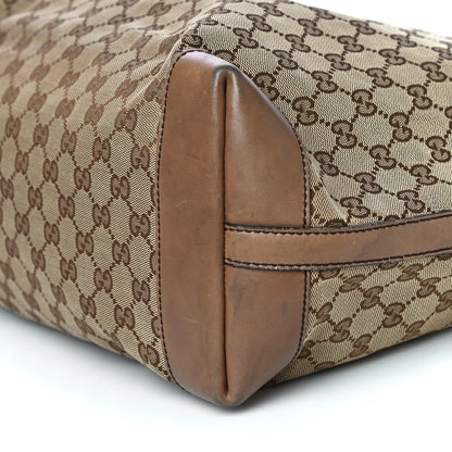 Gucci Monogram Medium Craft Tote Brown 11 of 40