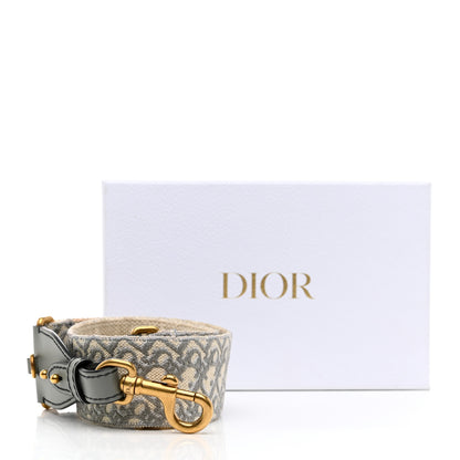 Christian Dior Oblique Adjustable Shoulder Strap Grey 5 of 5