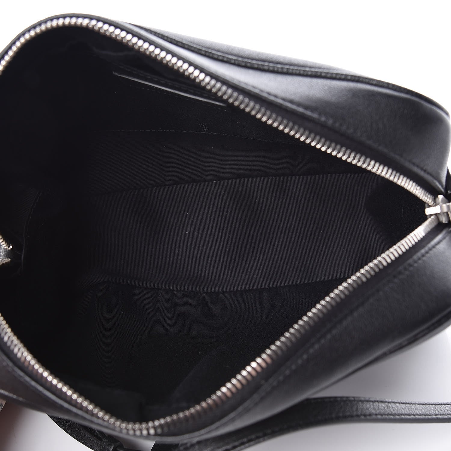 Saint Laurent Lambskin Monogram Small Lou Camera Bag Black 5 of 9
