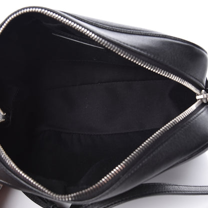 Saint Laurent Lambskin Monogram Small Lou Camera Bag Black 5 of 9