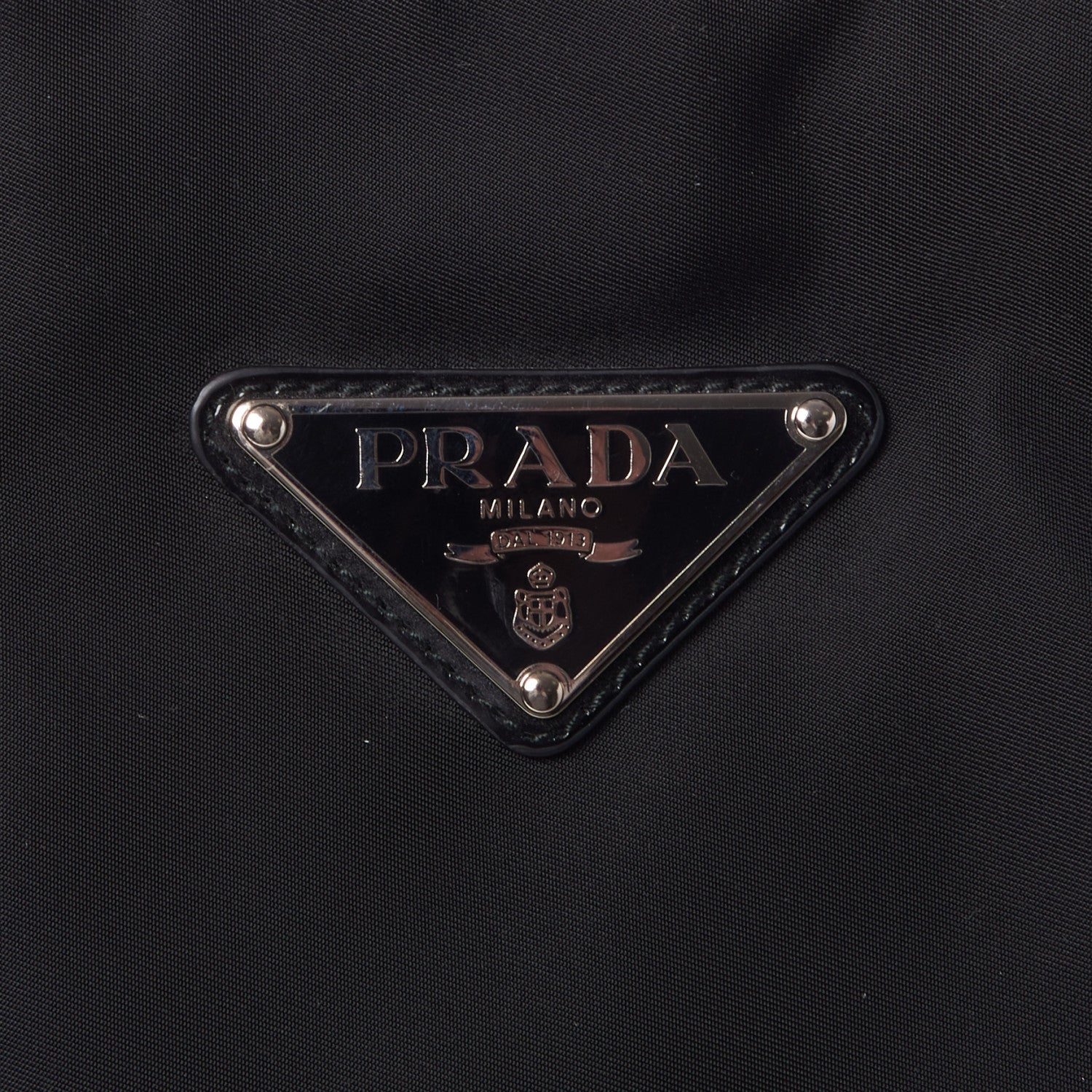 Prada Tessuto Nylon Spazzolato Tote Black 7 of 8