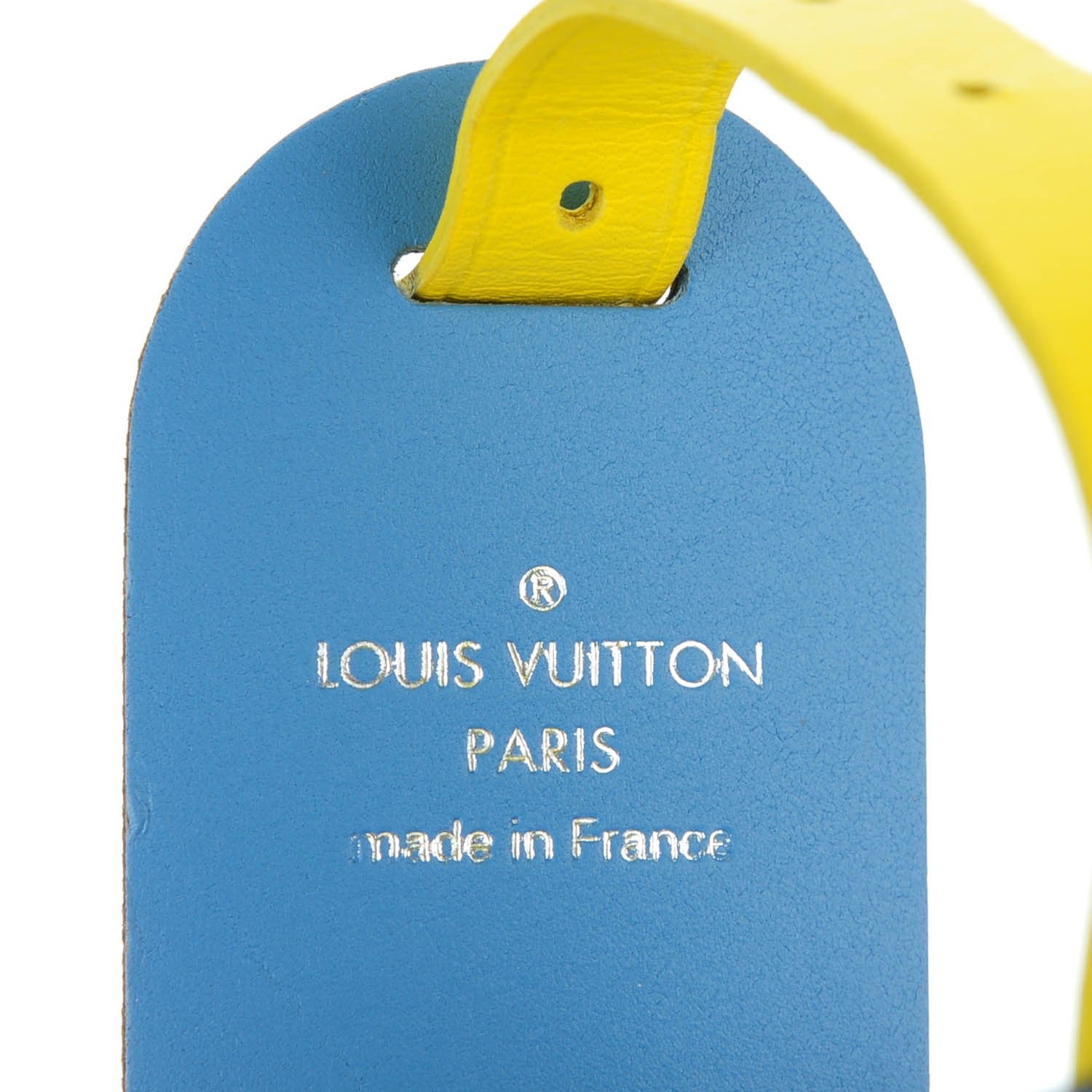 Louis Vuitton Monogram Tribal Mask Luggage Tag 5 of 6