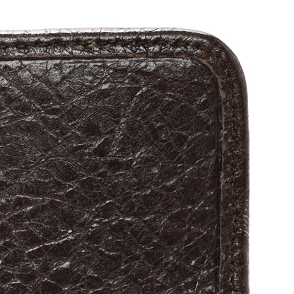 Balenciaga Agneau Classic Hardware Money Wallet Brown 9 of 13