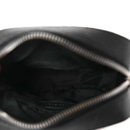 Burberry Pebbled Calfskin Logo Embossed Thornton Messenger Bag 5 of 8