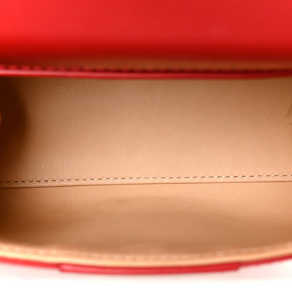 Delvaux Box Calfskin Mini Brillant Satchel Red 5 of 11