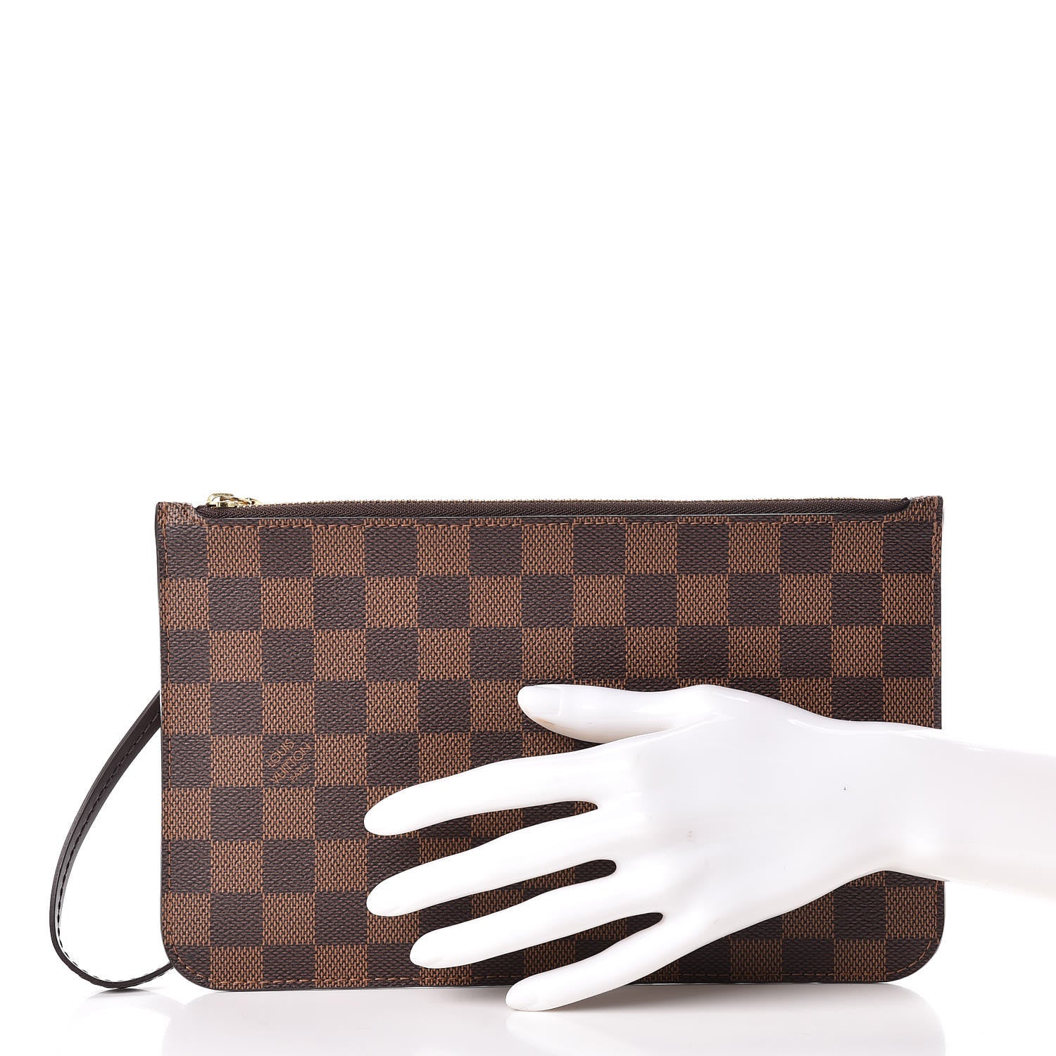 Louis Vuitton Damier Ebene Neverfull MM GM Pochette 2 of 8