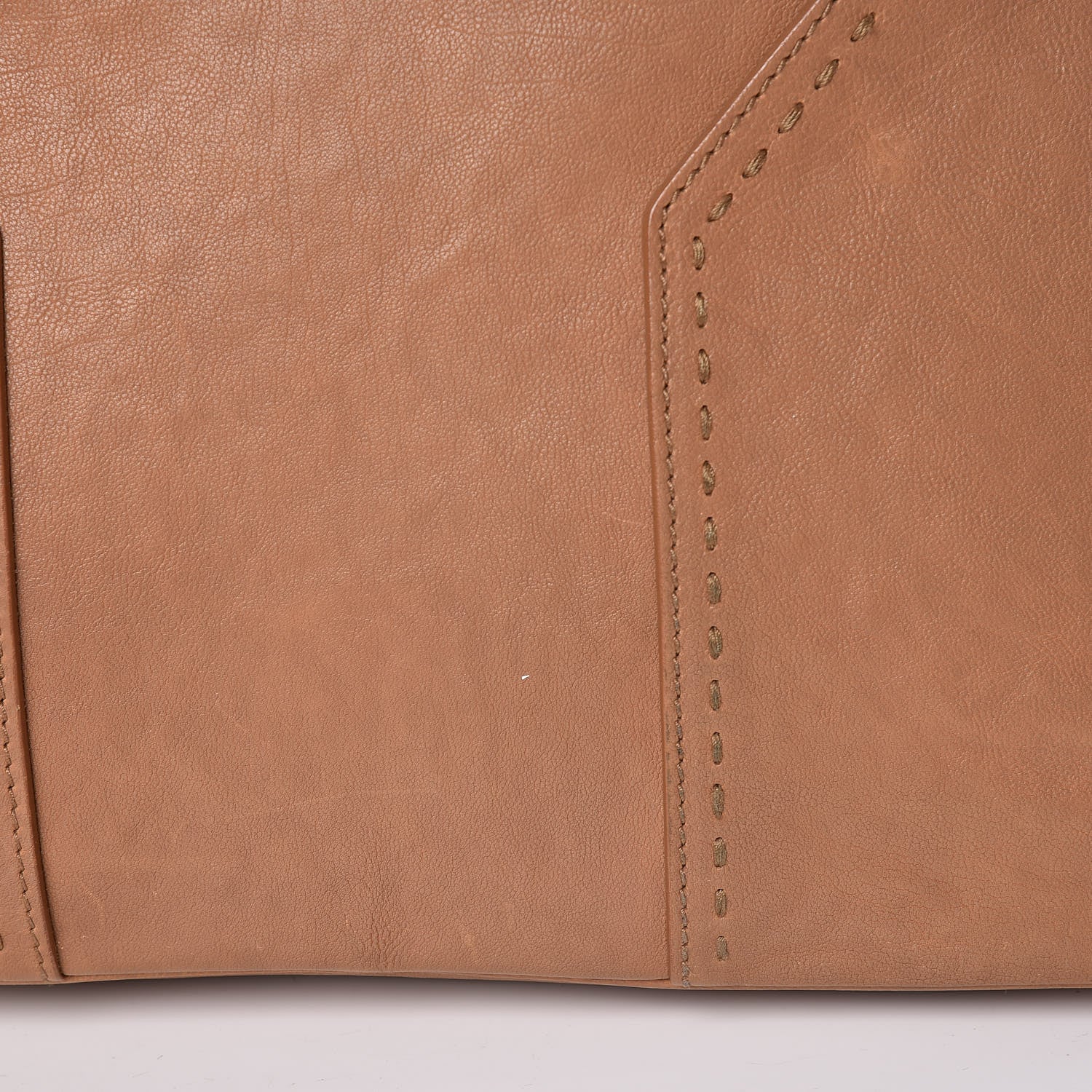 Saint Laurent Calfskin Large Muse Brown 19 of 20