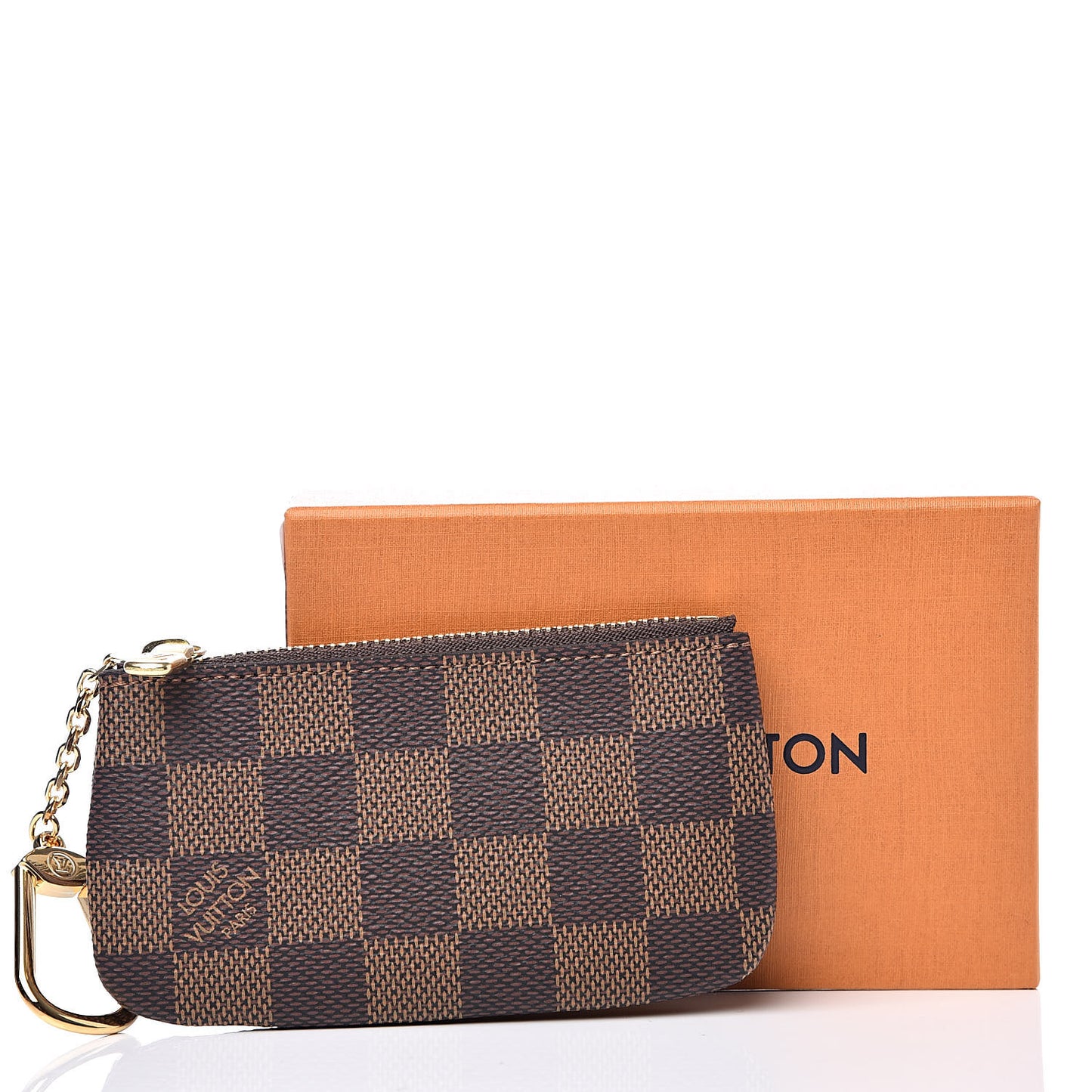 Damier Ebene Key Pouch
