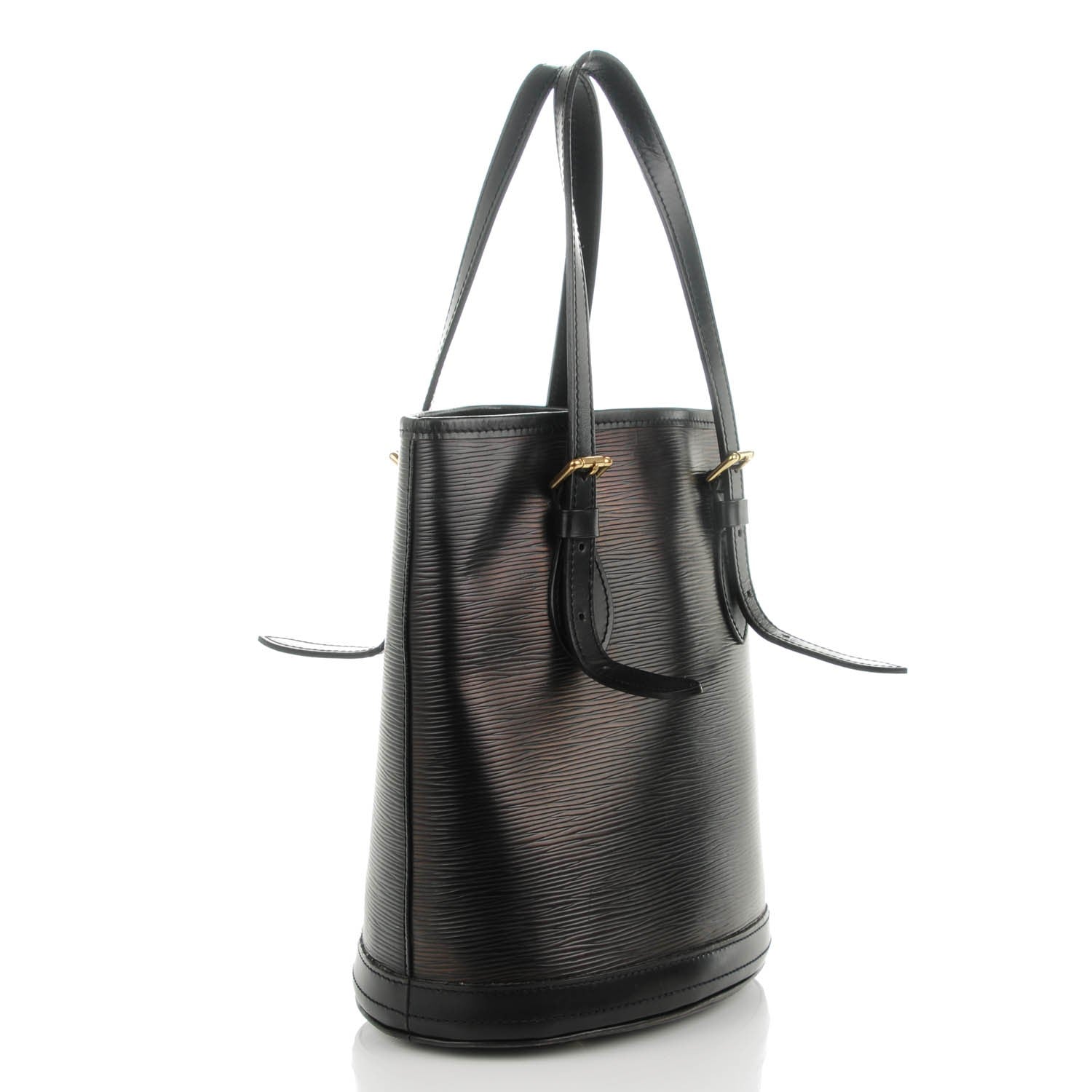 Louis Vuitton Epi Petit Bucket 23 Black 4 of 10
