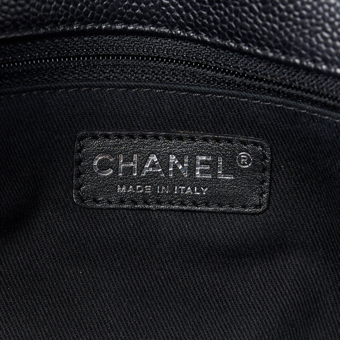 Caviar Timeless CC Accordion Flap Black