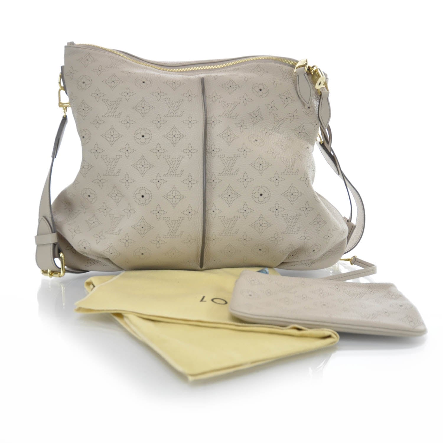 Louis Vuitton Mahina Selene MM Sable 3 of 9