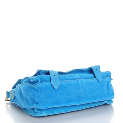 Proenza Schouler Suede Medium PS1 Satchel Rip Tide 4 of 7