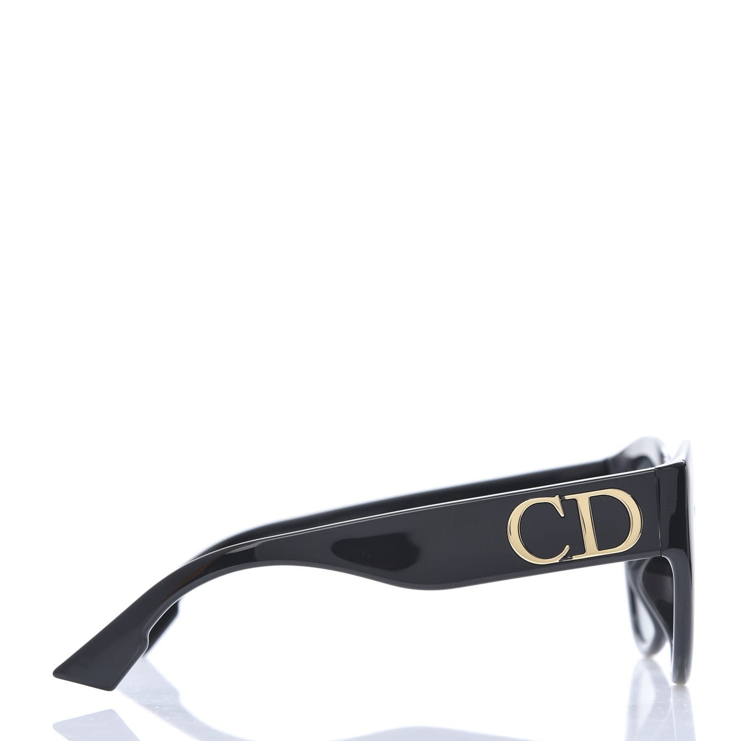 Acetate DDior Cat Eye Sunglasses Black