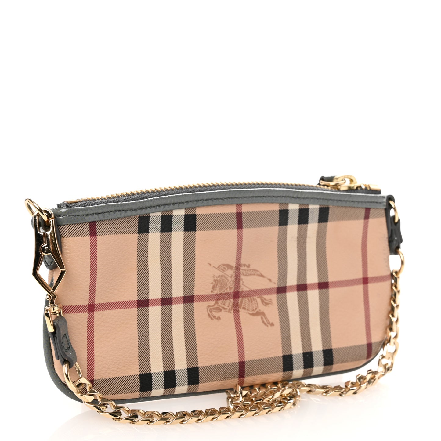 Haymarket Check Clara Pochette Grey