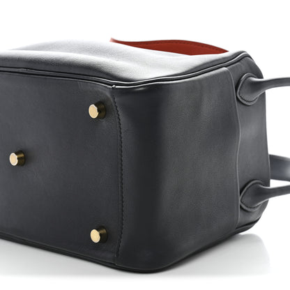 Hermes Swift Verso Lindy 26 Bleu Indigo Orange Poppy 10 of 10