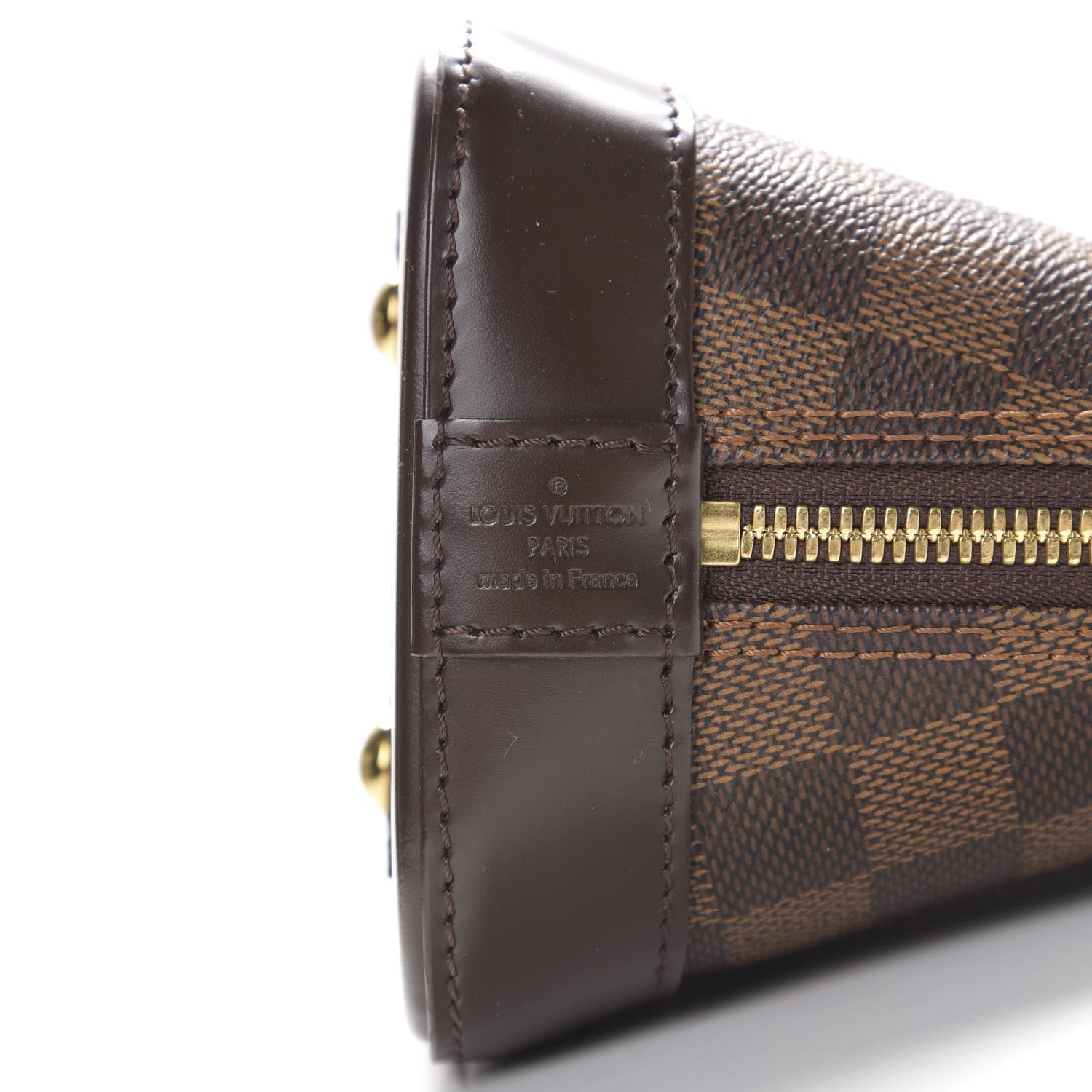 Louis Vuitton Damier Ebene Alma BB 8 of 8