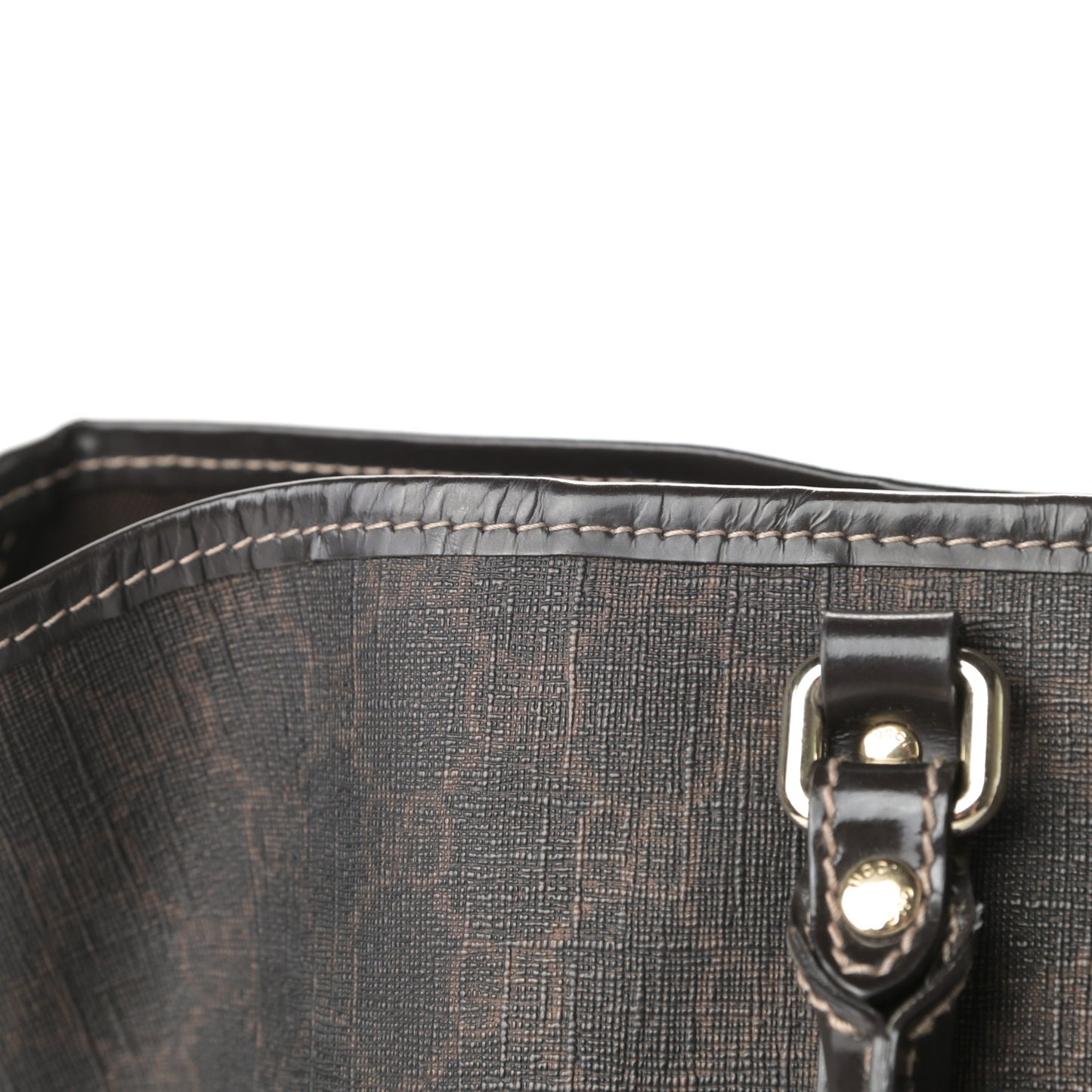 GG Plus Large Joy Tote Dark Brown