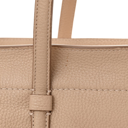Salvatore Ferragamo Calfskin Double Handle Medium Amy New Bisque 13 of 14