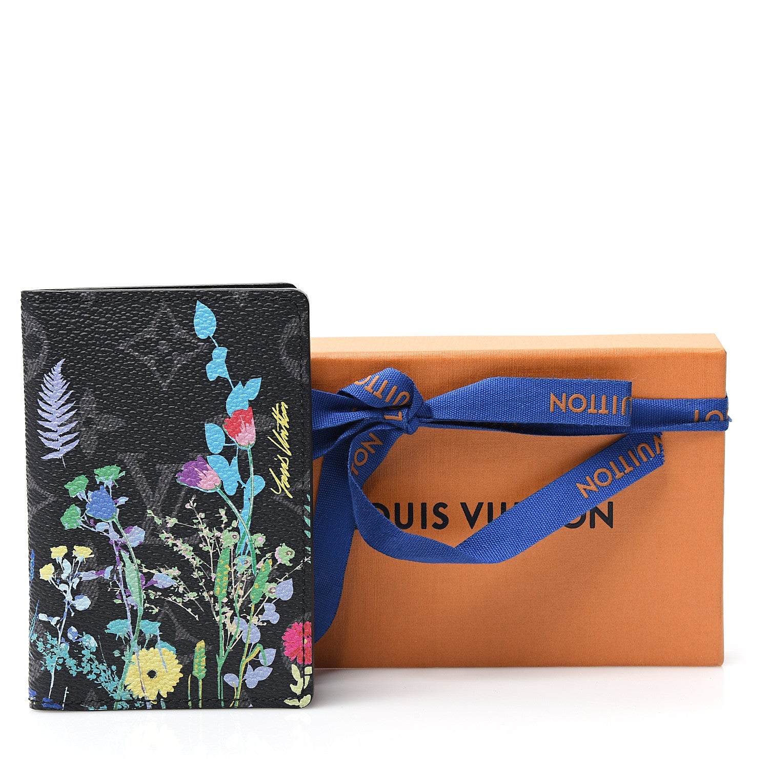 Louis Vuitton Monogram Eclipse Flower Print Pocket Organizer NM 6 of 6
