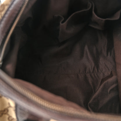 Gucci Monogram Medium Interlocking Icon Tote Dark Brown 5 of 10