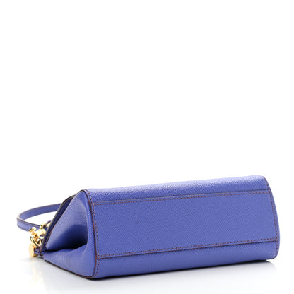 Dolce & Gabbana Dauphine Small Miss Sicily Satchel Purple 3 of 12
