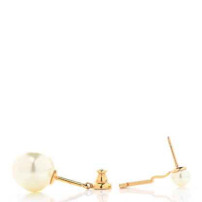 Christian Dior Pearl My ABCDior J Tribale Earring Gold 3 of 4