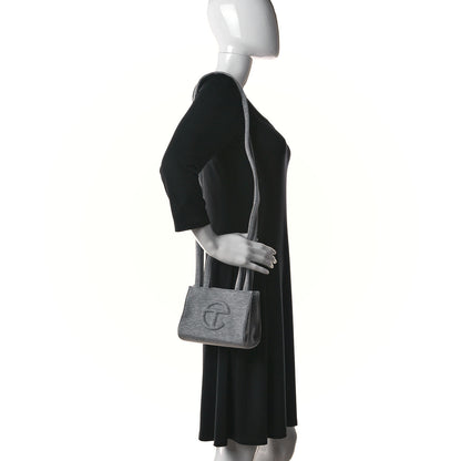 Telfar X UGG Fleece Small Shopping Bag Heather Grey 2 of 10